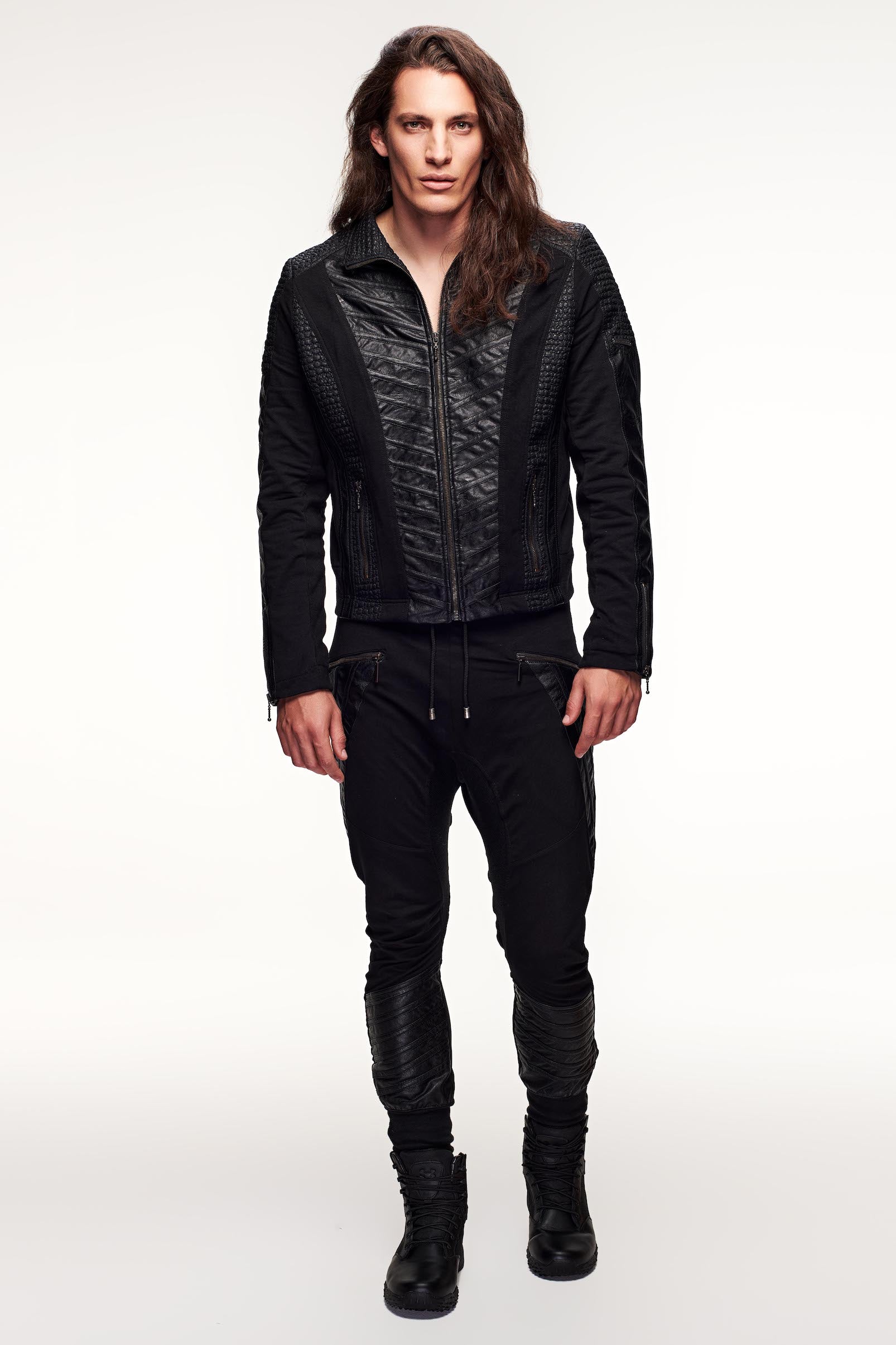 Anakin Jacket Black – Men's Leather Festival Jacket – EternalMode