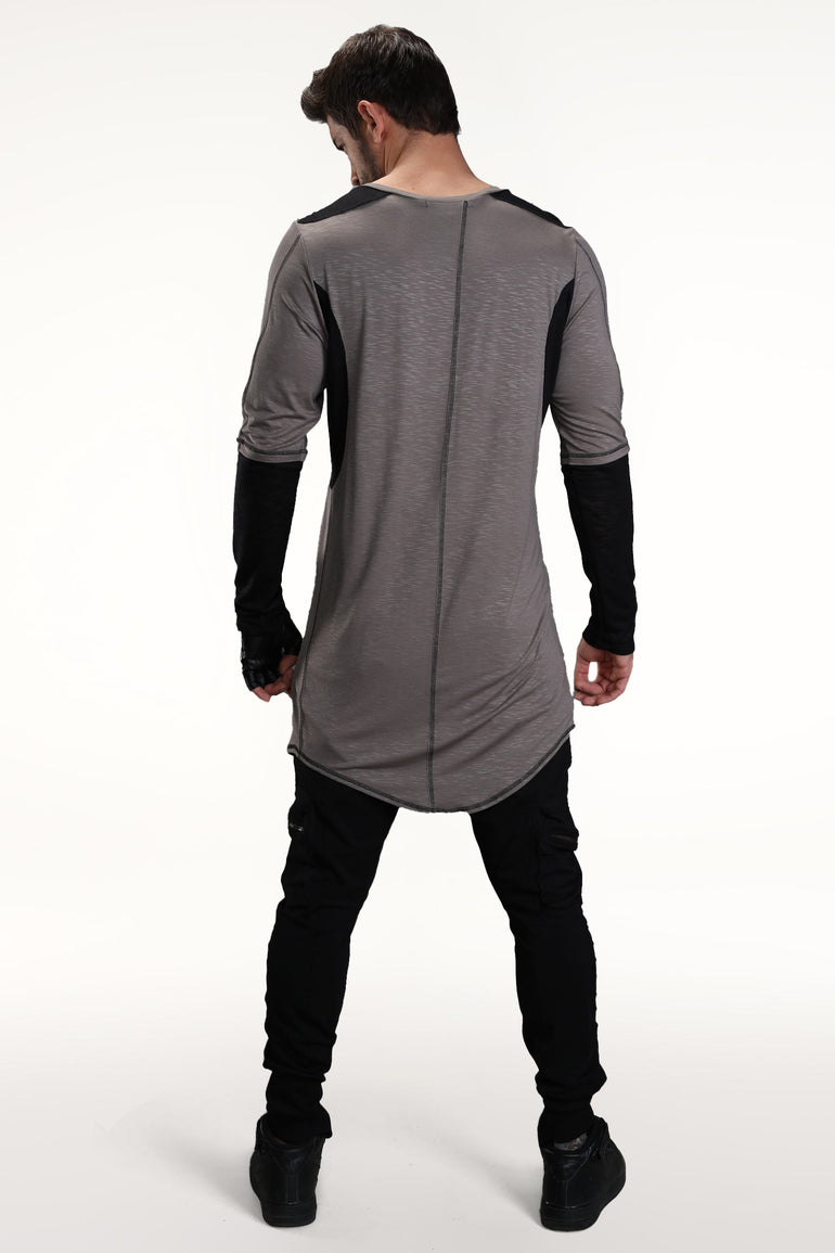 Asymetric Shirt Black festival goes