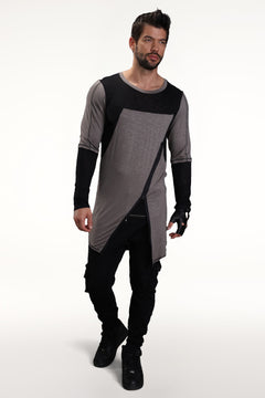 Asymetric Shirt Black festival goes