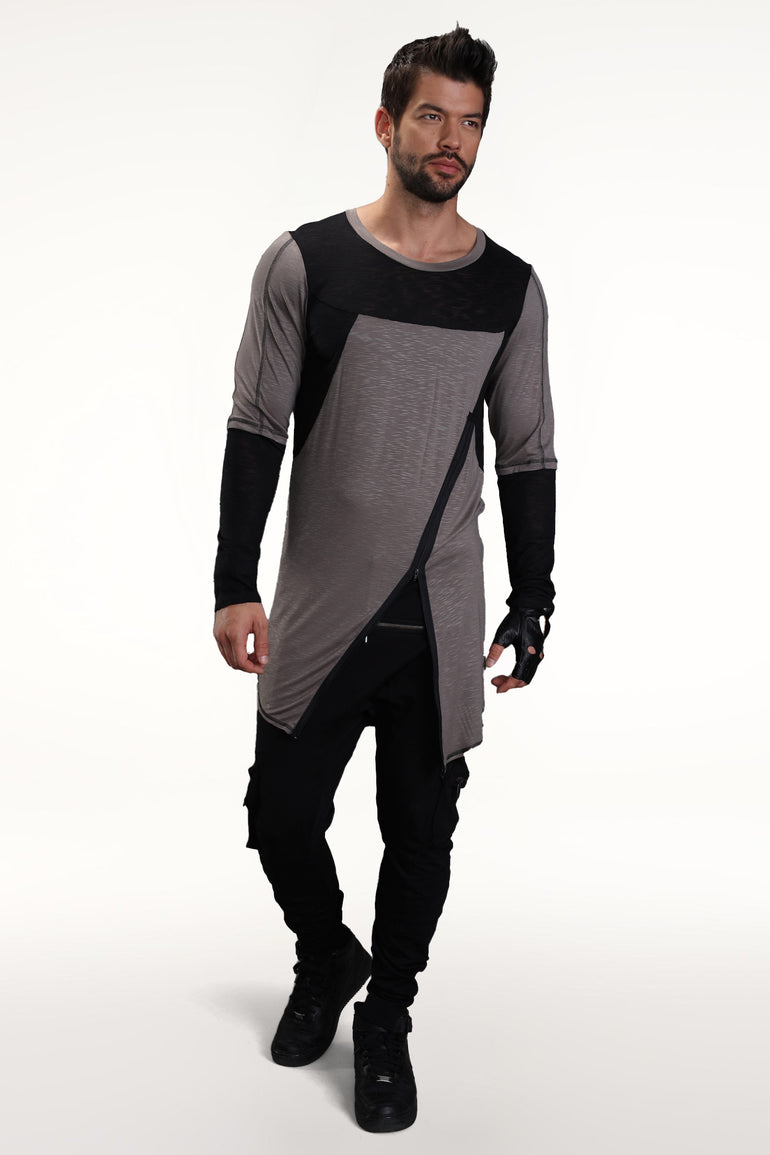Asymetric Shirt Black festival goes