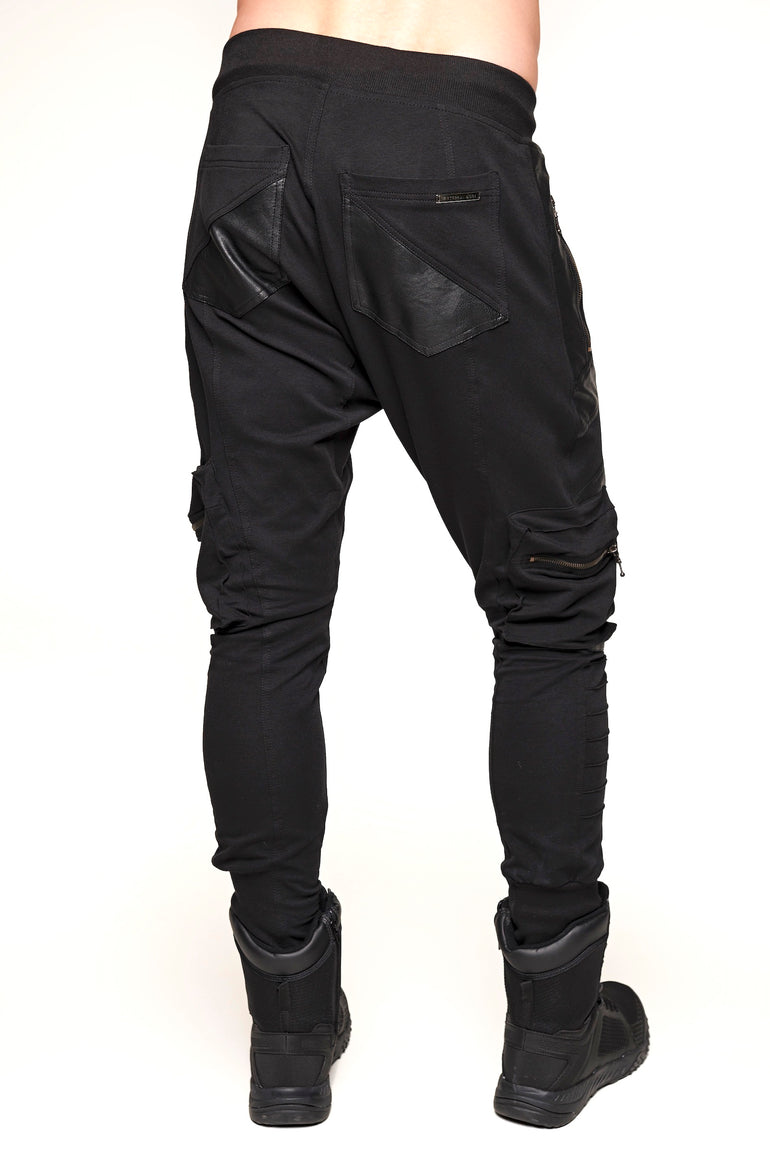 Galaxy Pants Leather- Black