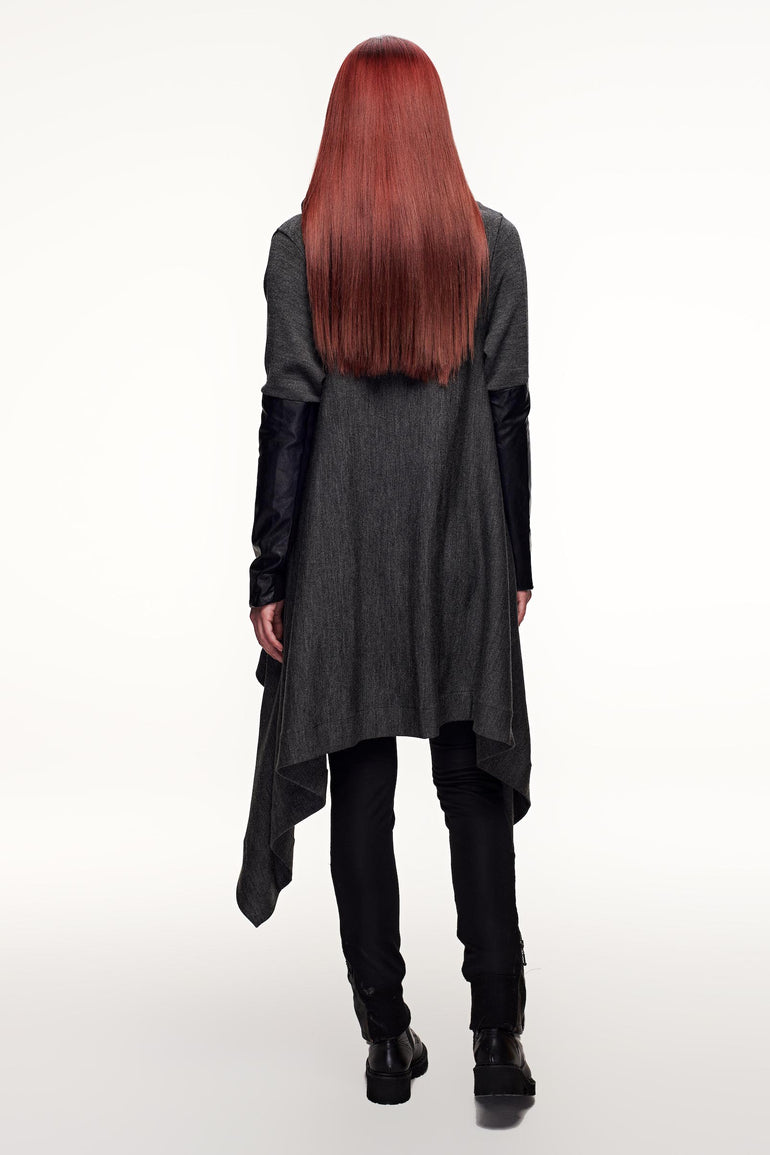 Lyra Sweater Cardigan Woman- Grey