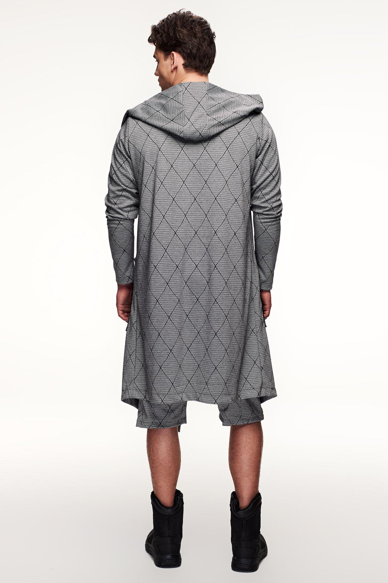 Mantra Coat, Cardigan- White Diamond festival goes