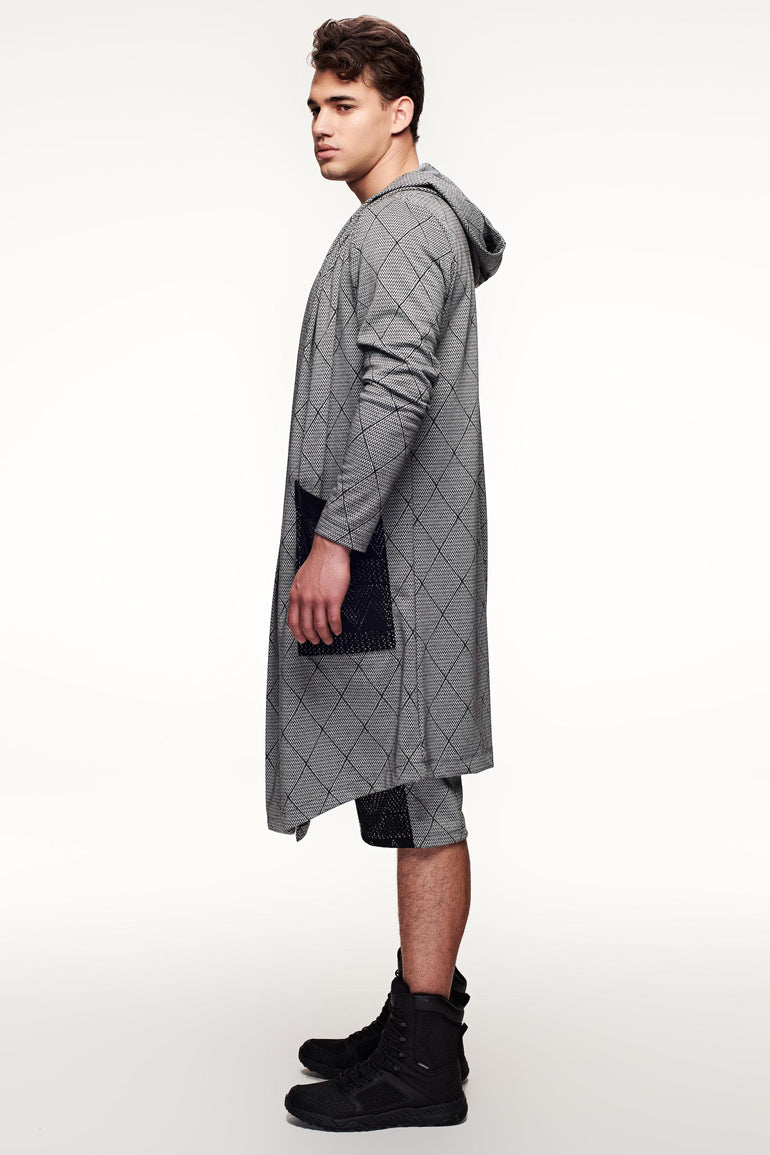 Mantra Coat, Cardigan- White Diamond festival goes
