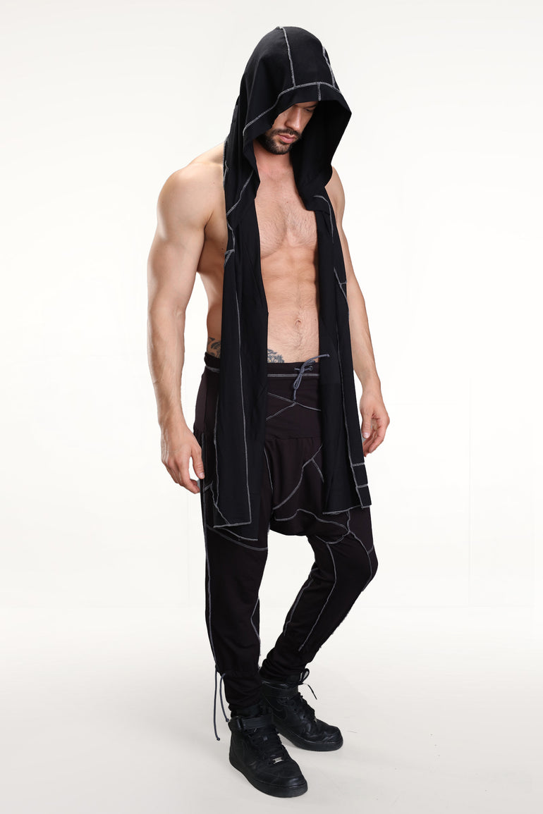 Playa Scarf Man - Black