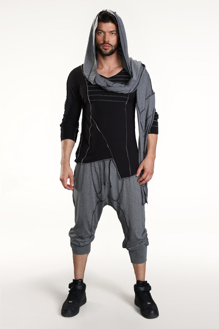 Playa Scarf Man - Grey
