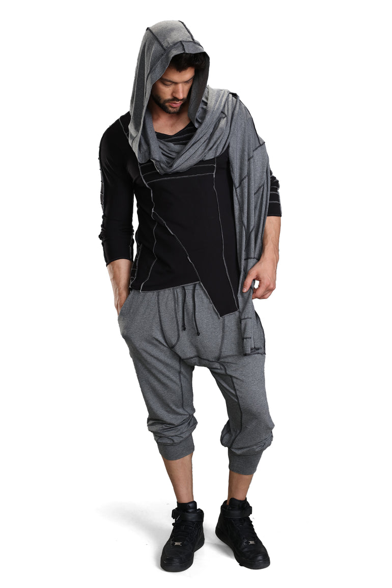 Playa Scarf Man - Grey