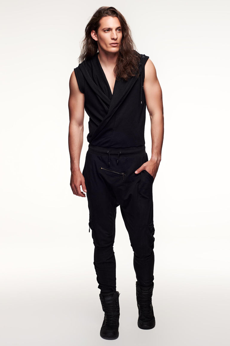 Solar Onesie - Black Ninja Jumpsuit