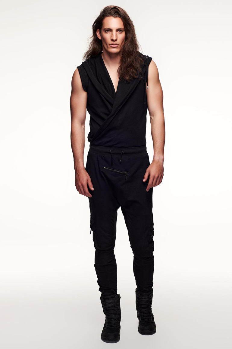 Solar Onesie - Black Ninja Jumpsuit