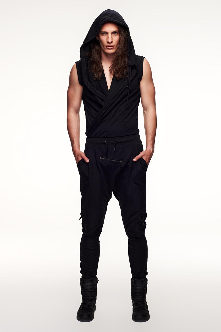 Solar Onesie - Black Ninja Jumpsuit