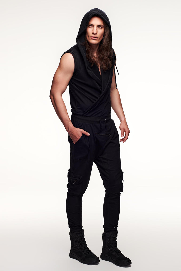 Solar Onesie - Black Ninja Jumpsuit