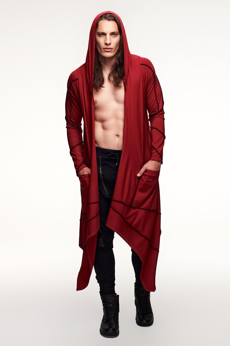 Unity Cardigan - Crimson