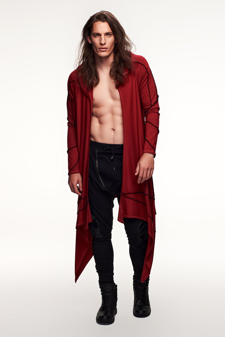 Unity Cardigan - Crimson
