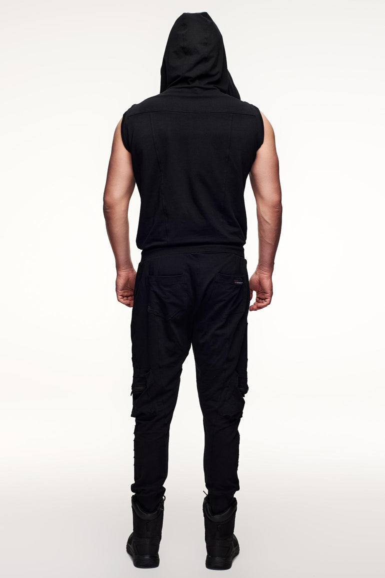 Universe - Adult Onesie - Black Grey - Cyber Punk