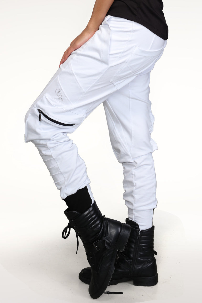 Galaxy Pants Woman - White