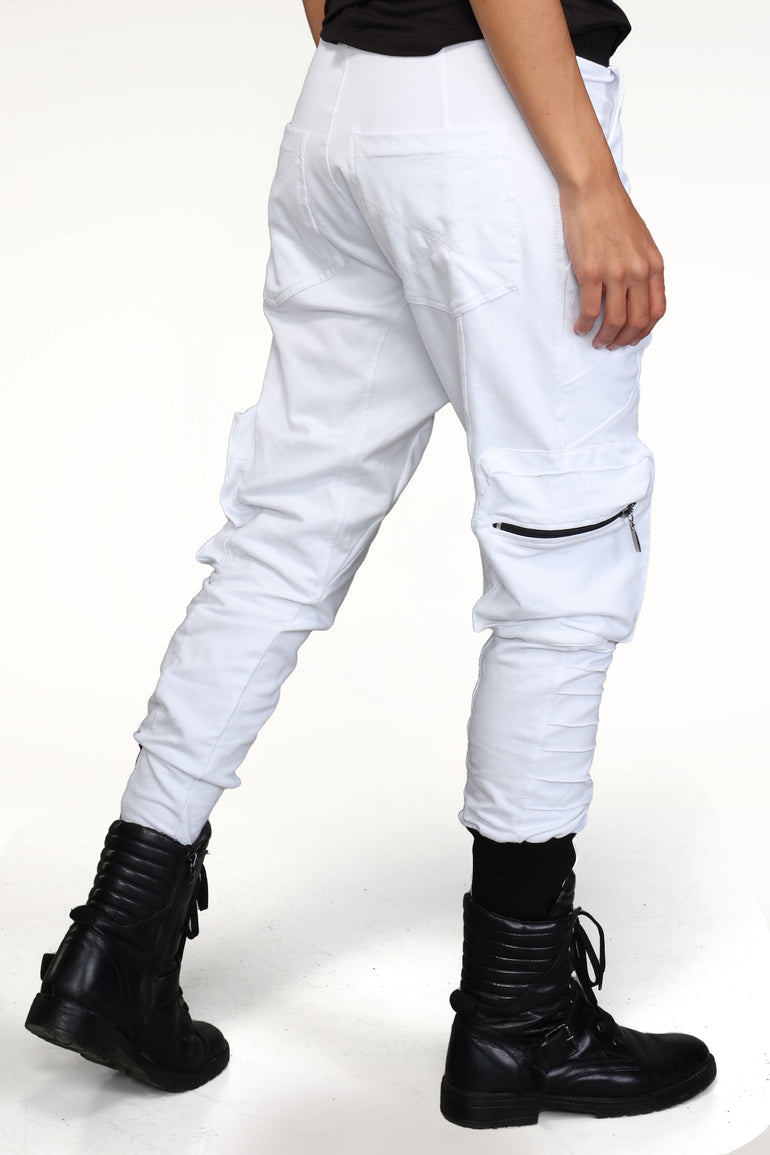 Galaxy Pants Woman - White