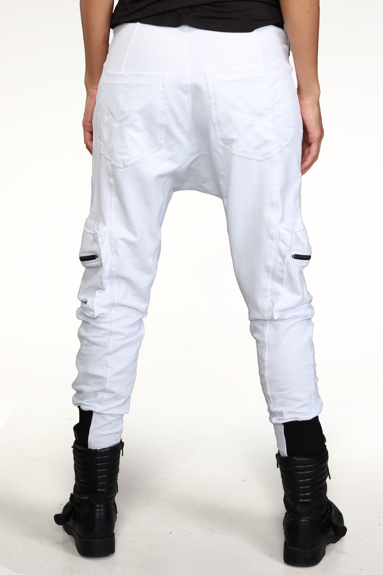 Galaxy Pants Woman - White