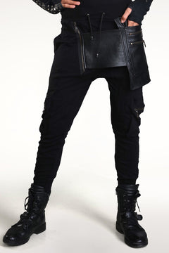 Pocket Galaxy Pants Woman - Black