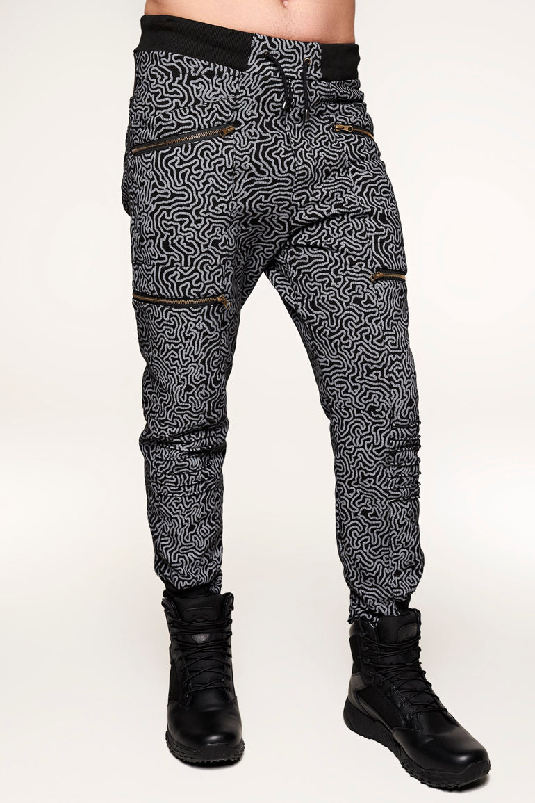 Zipper Pants - Black