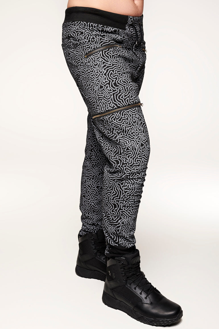 Zipper Pants - Black