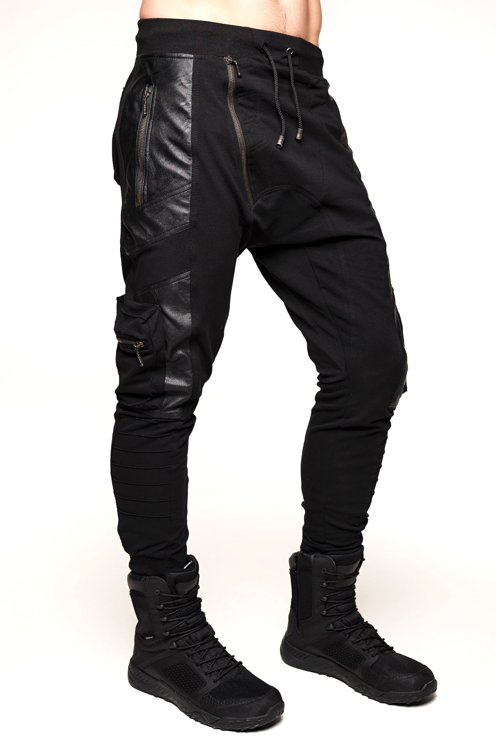 Galaxy Pants Leather- Black
