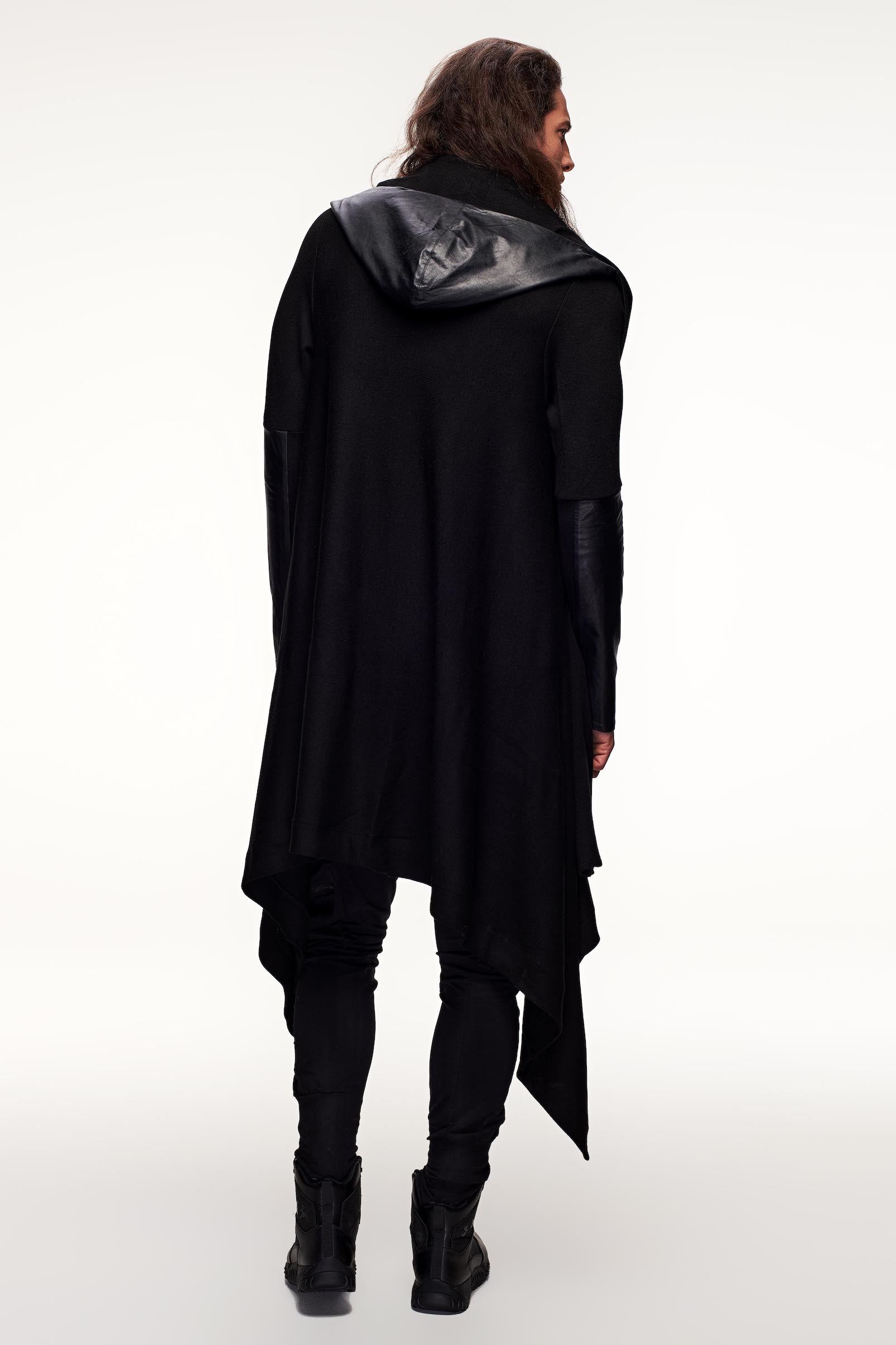 Lyra Black Sweater Cardigan – EternalMode