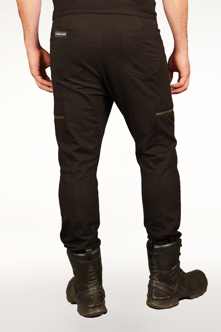 Zipper Pants - Black